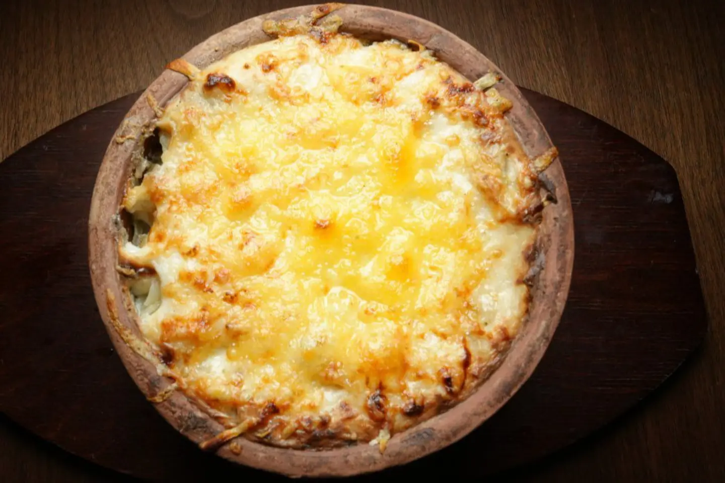 طاجن بشمل باللحمة المفرومة