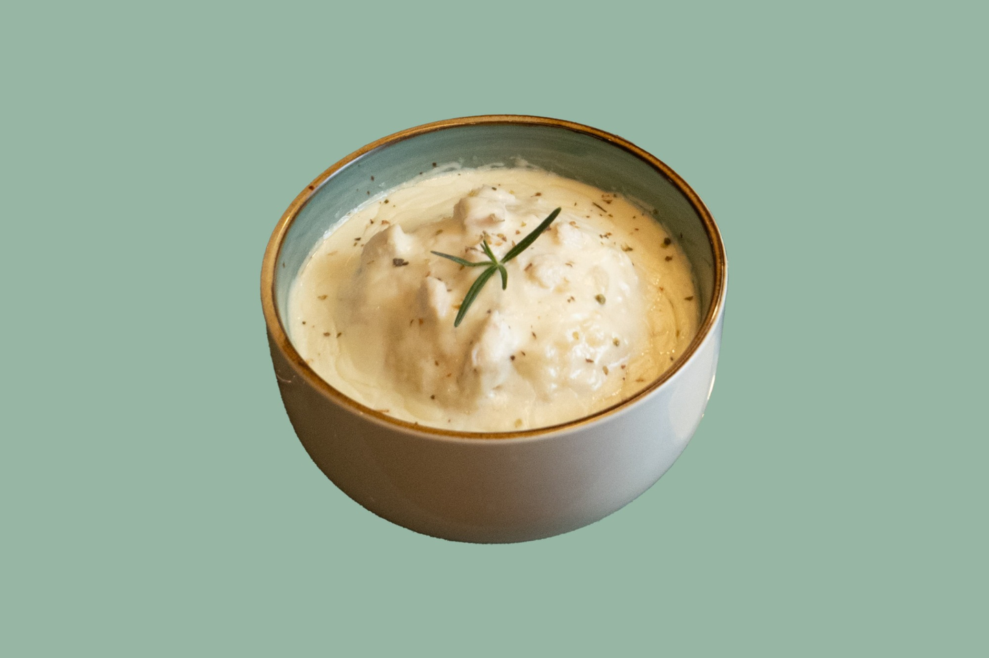 شوربة الكريمة - مع الدجاج