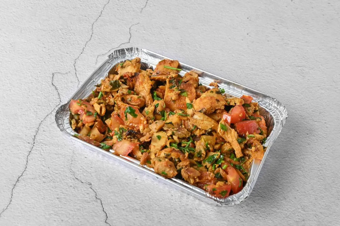 Large Chicken Shawarma Plate Mixed