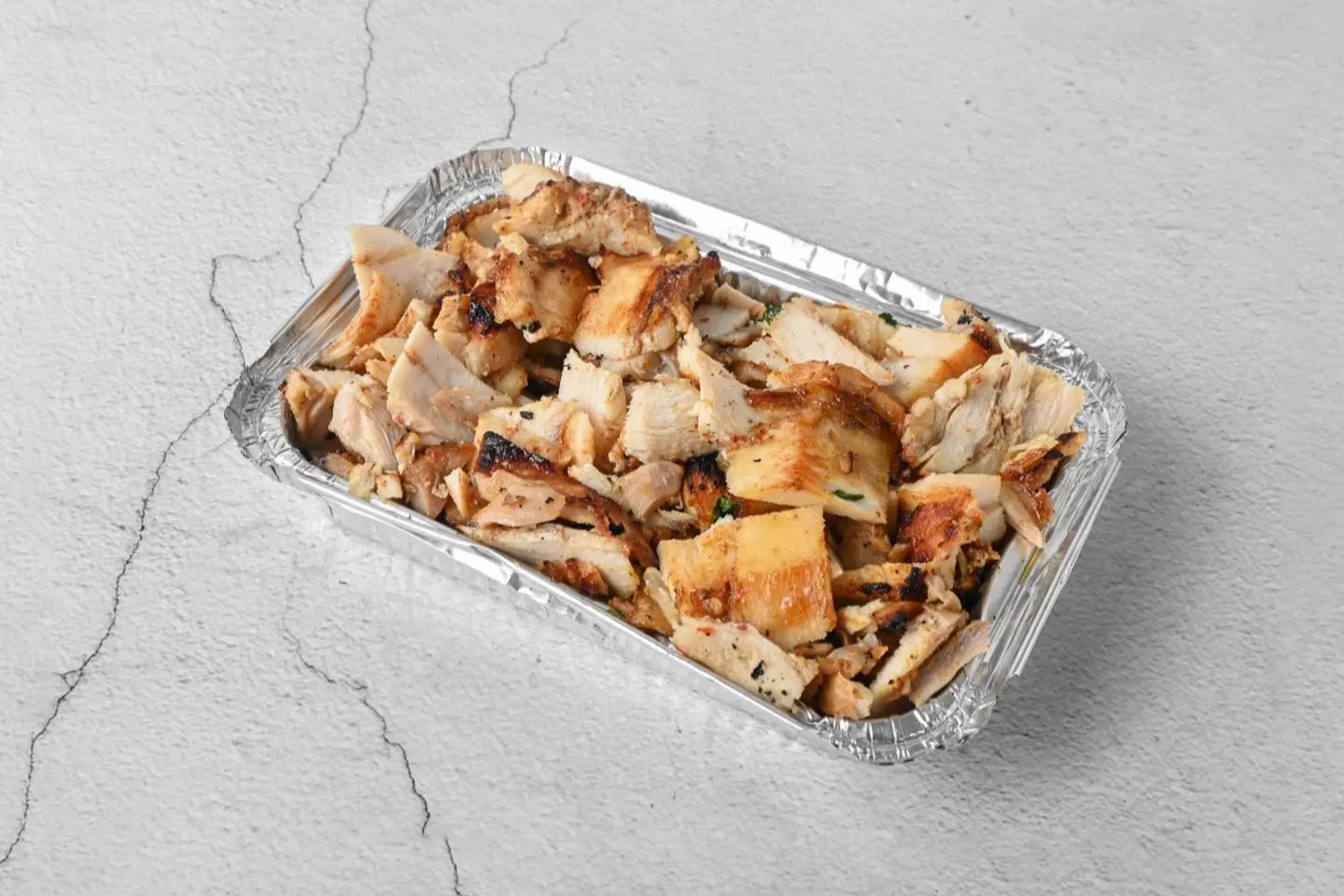 Small Chicken Shawarma Plate Plain