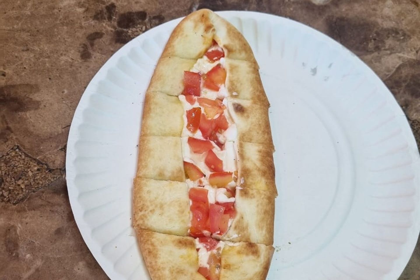 لبنة بالطماطم