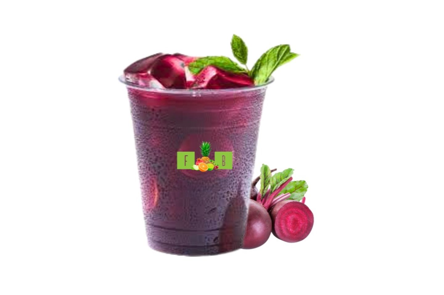 كوب شامندر بالنعناع