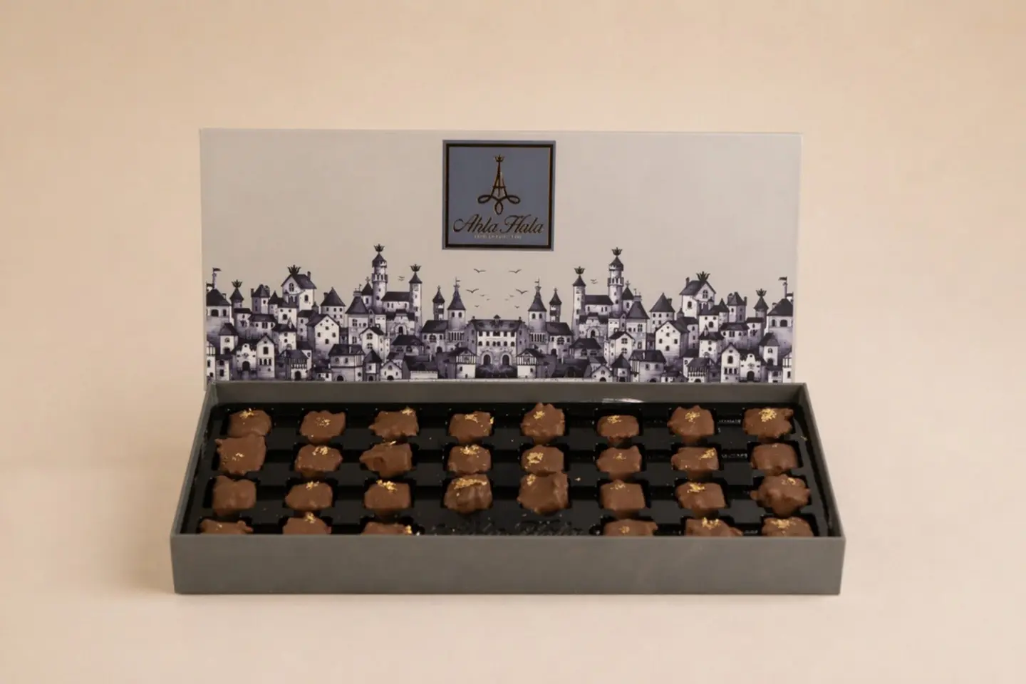 Chocolate Filled With Cocoa And Rice Crispy