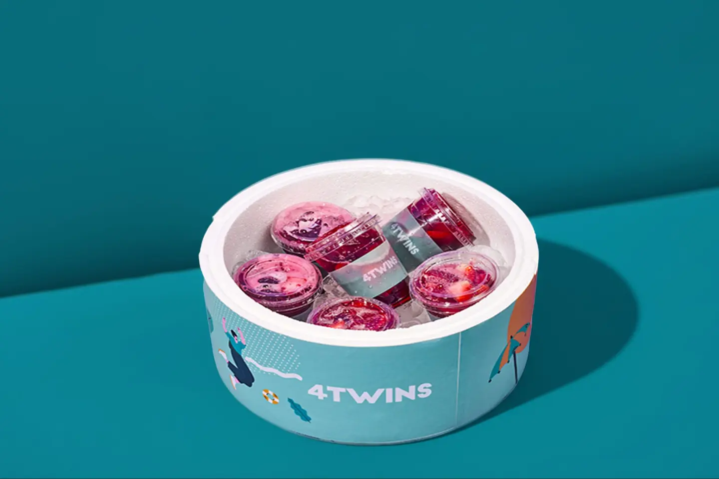 Iced Strawberry Roselle Box