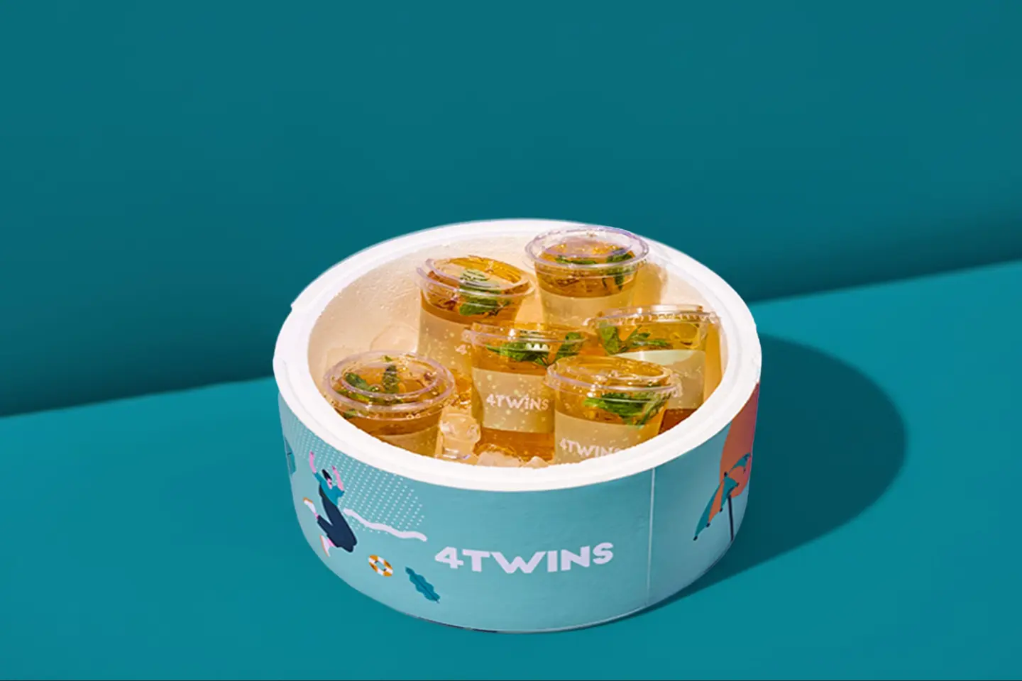 Iced Peach Mojito Box