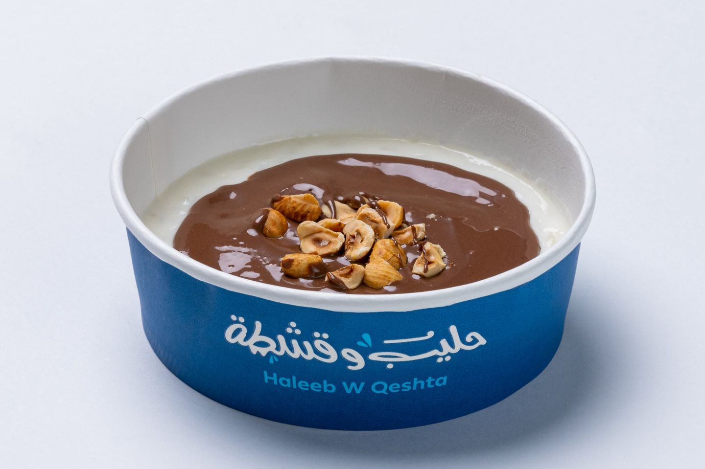 أرز بحليب مع المكسرات والنوتيلا