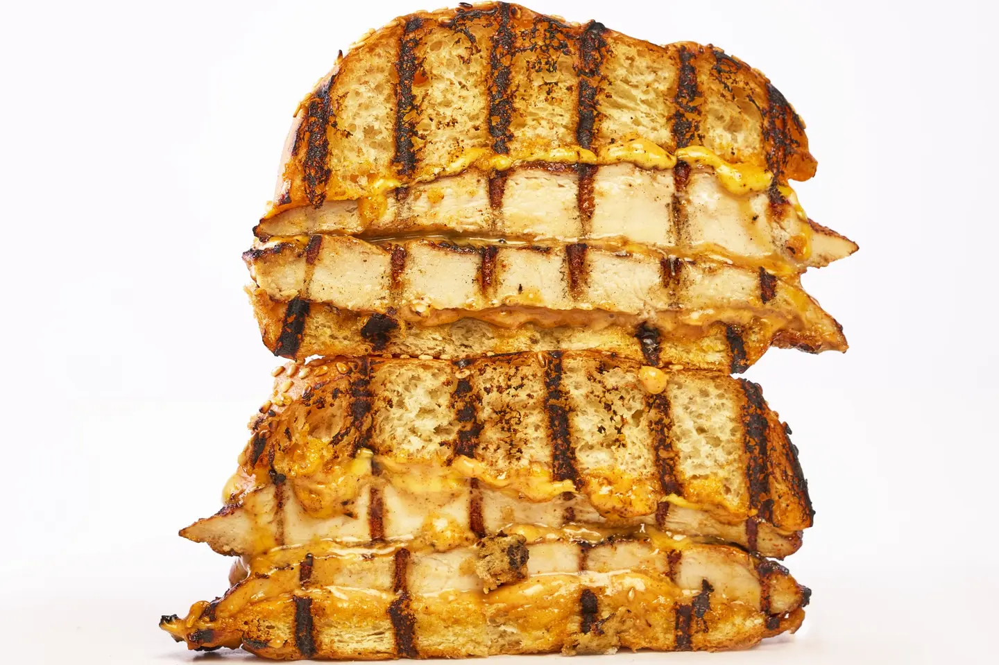 دبل دجاج مشوي