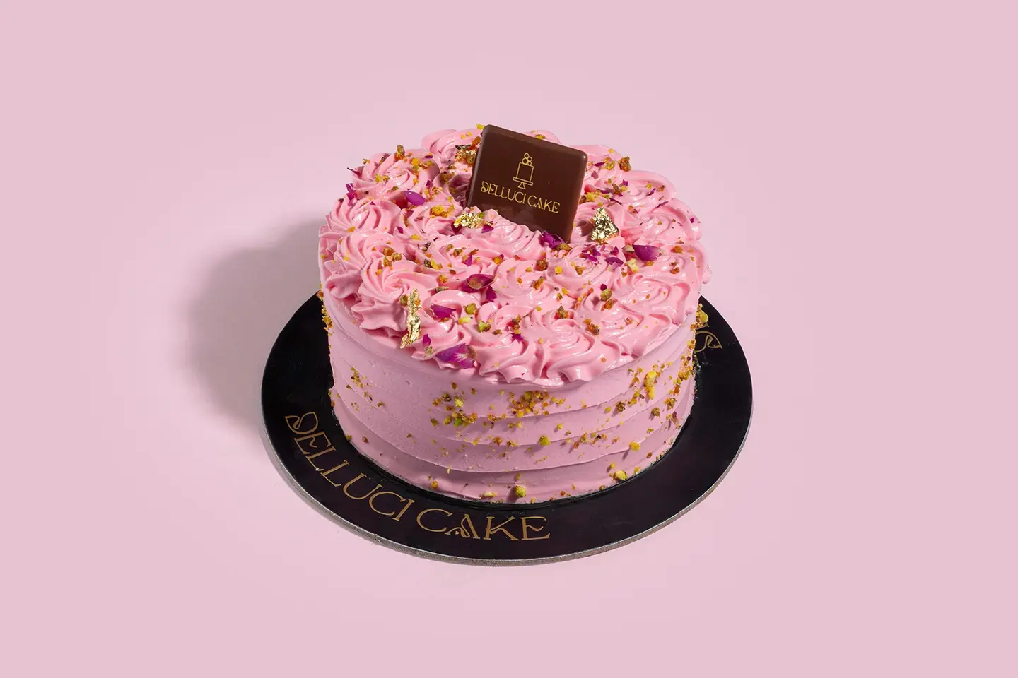 Pistachio Rose Cake
