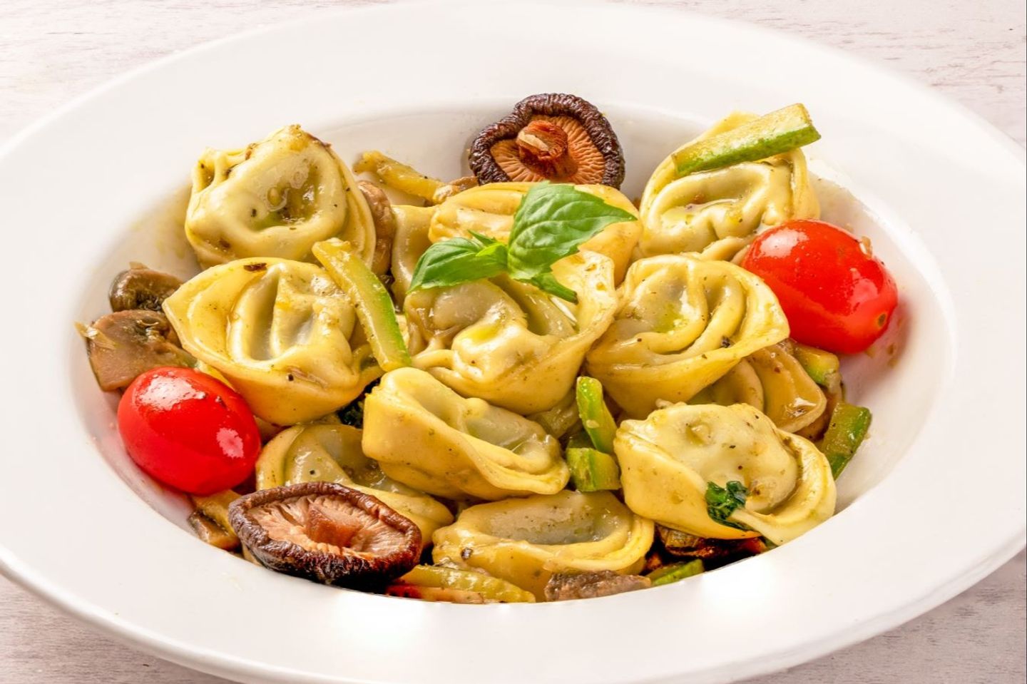 Ravioli With Zucchini And Olive Oil