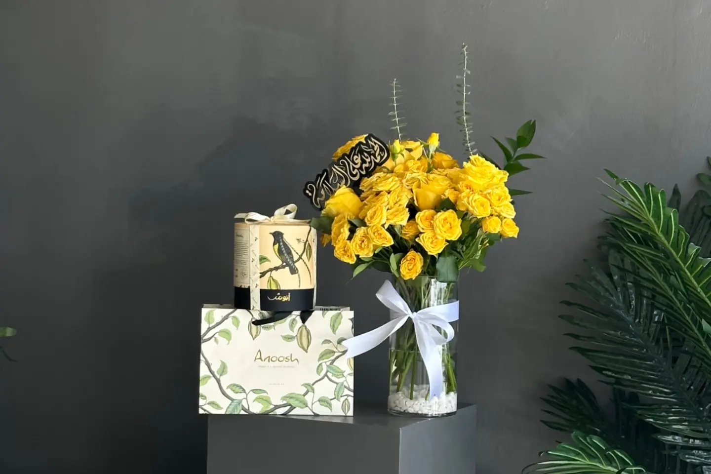 Chocolate Safety Package And Vase