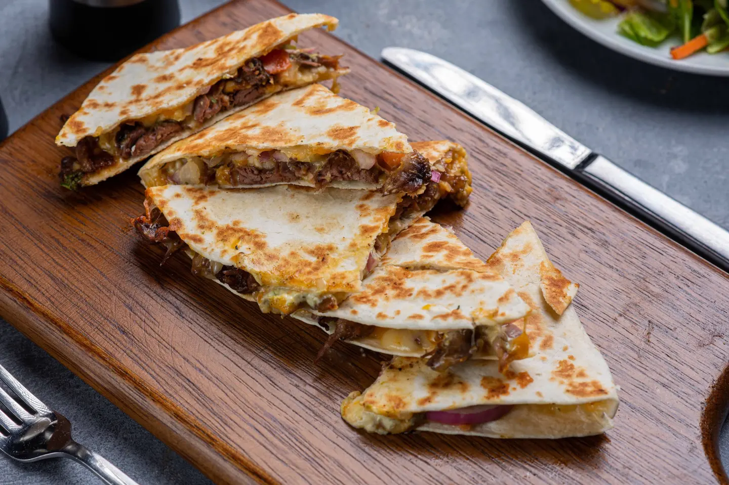 Brisket Quesadilla