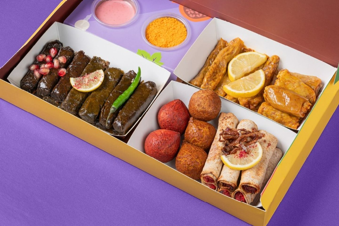 صحن مشكل صغير