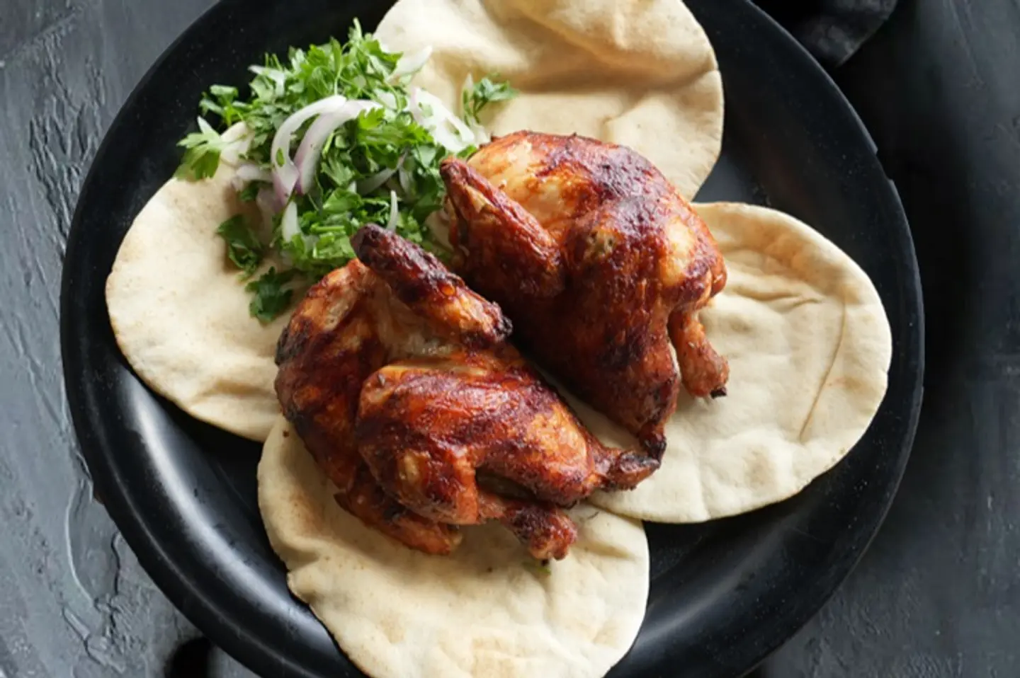 حبة دجاج شواية طازجة بدون ارز