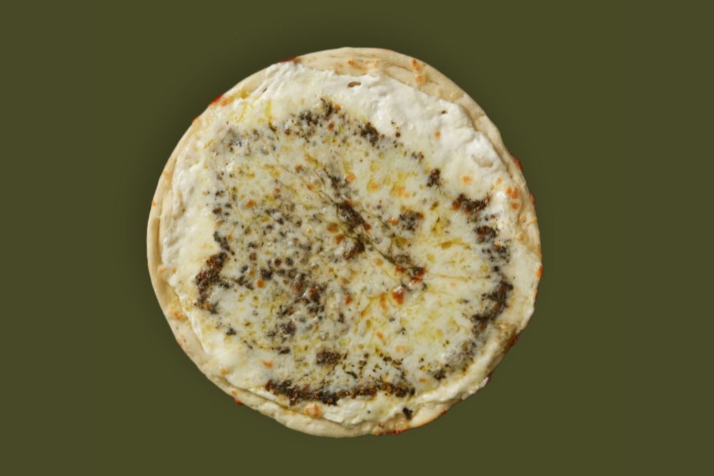 بيتزا لبنة زعتر