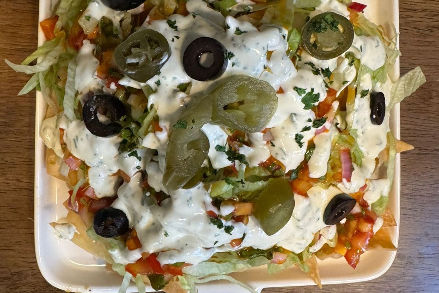Chicken Cheese Nachos