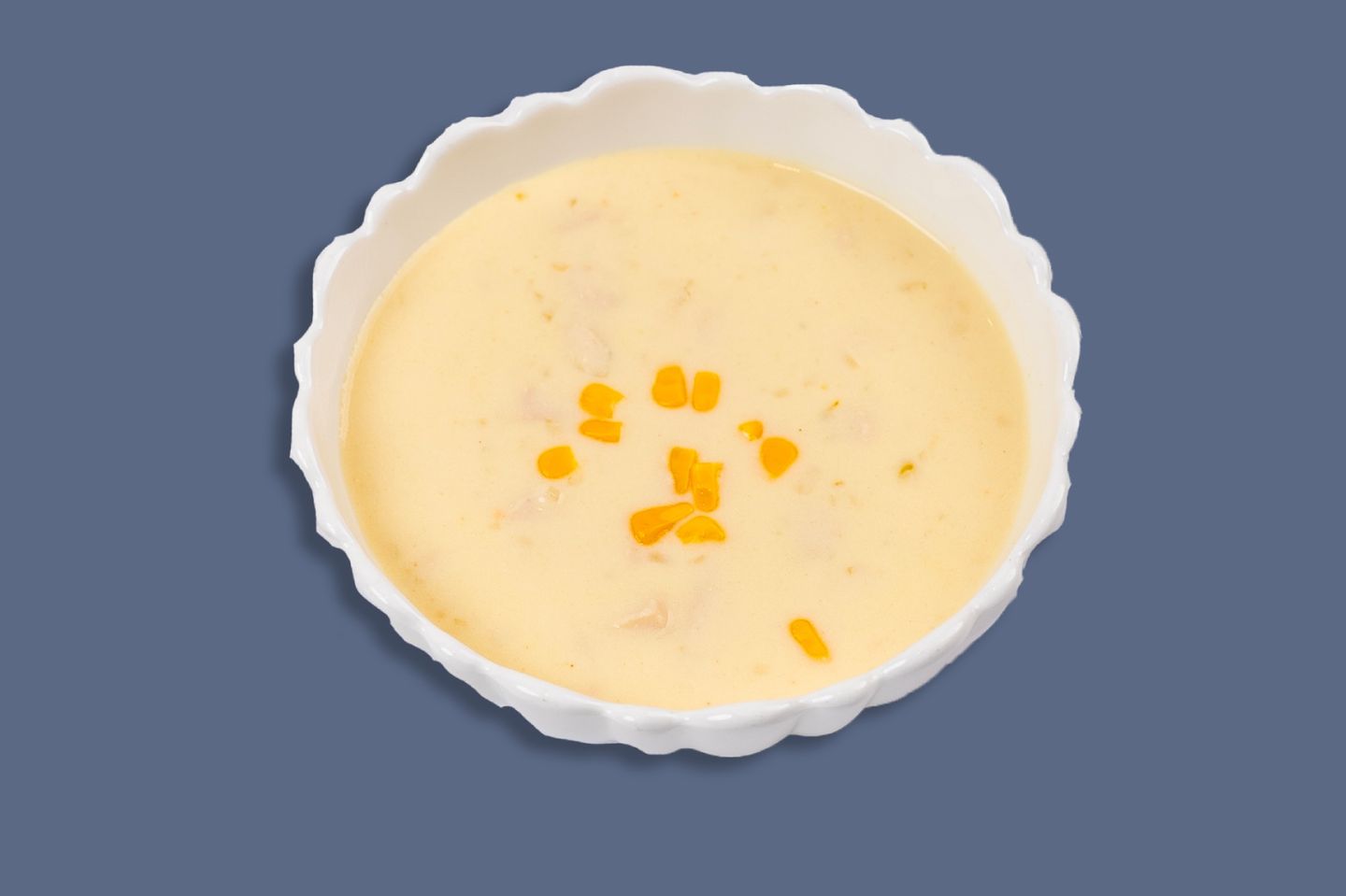 شوربة الدجاج مع الذرة