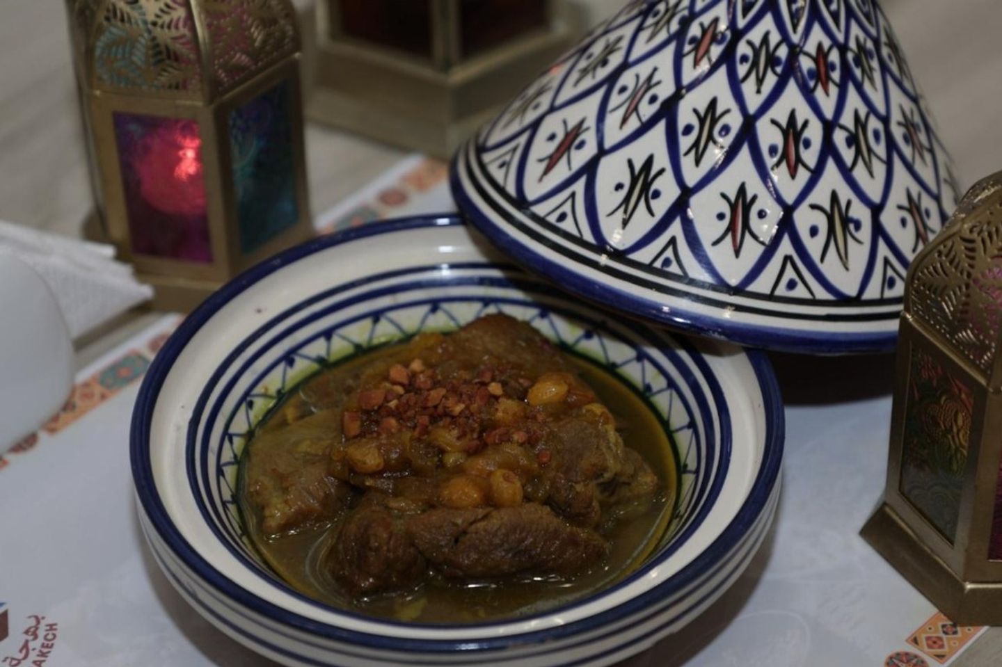 طاجن لحم حلو