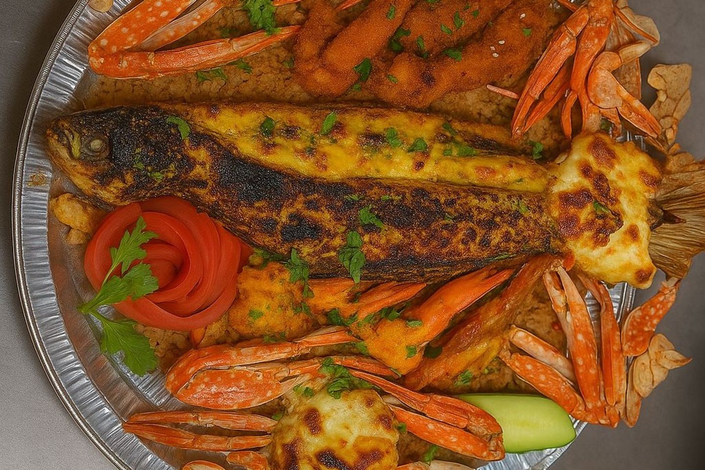 صينية الصياد