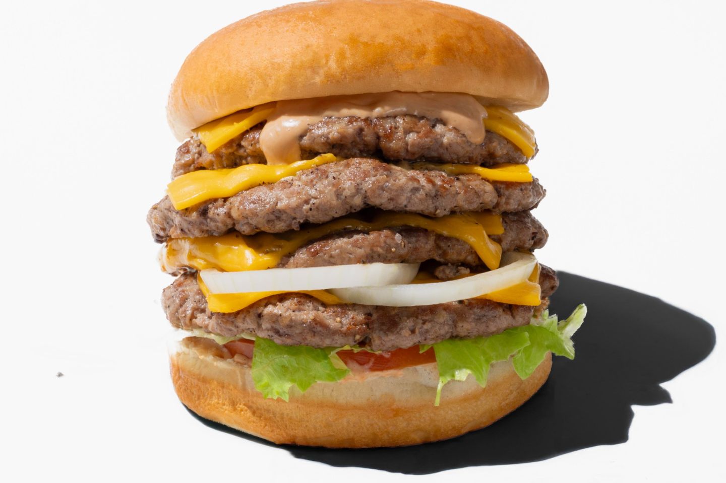 Quadruple Twine Burger