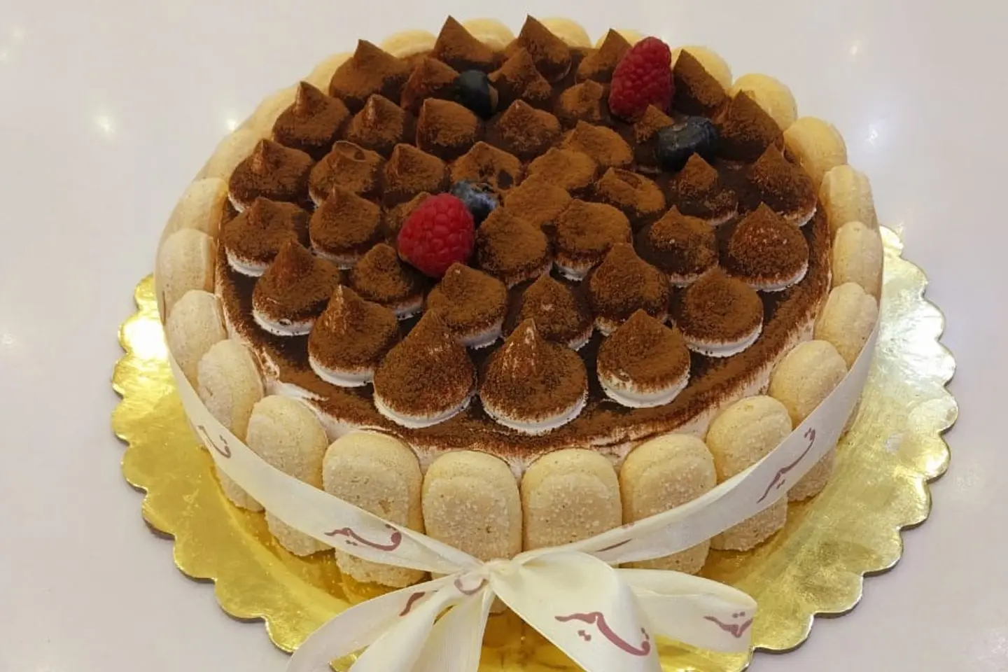 Large Tiramisu Cake