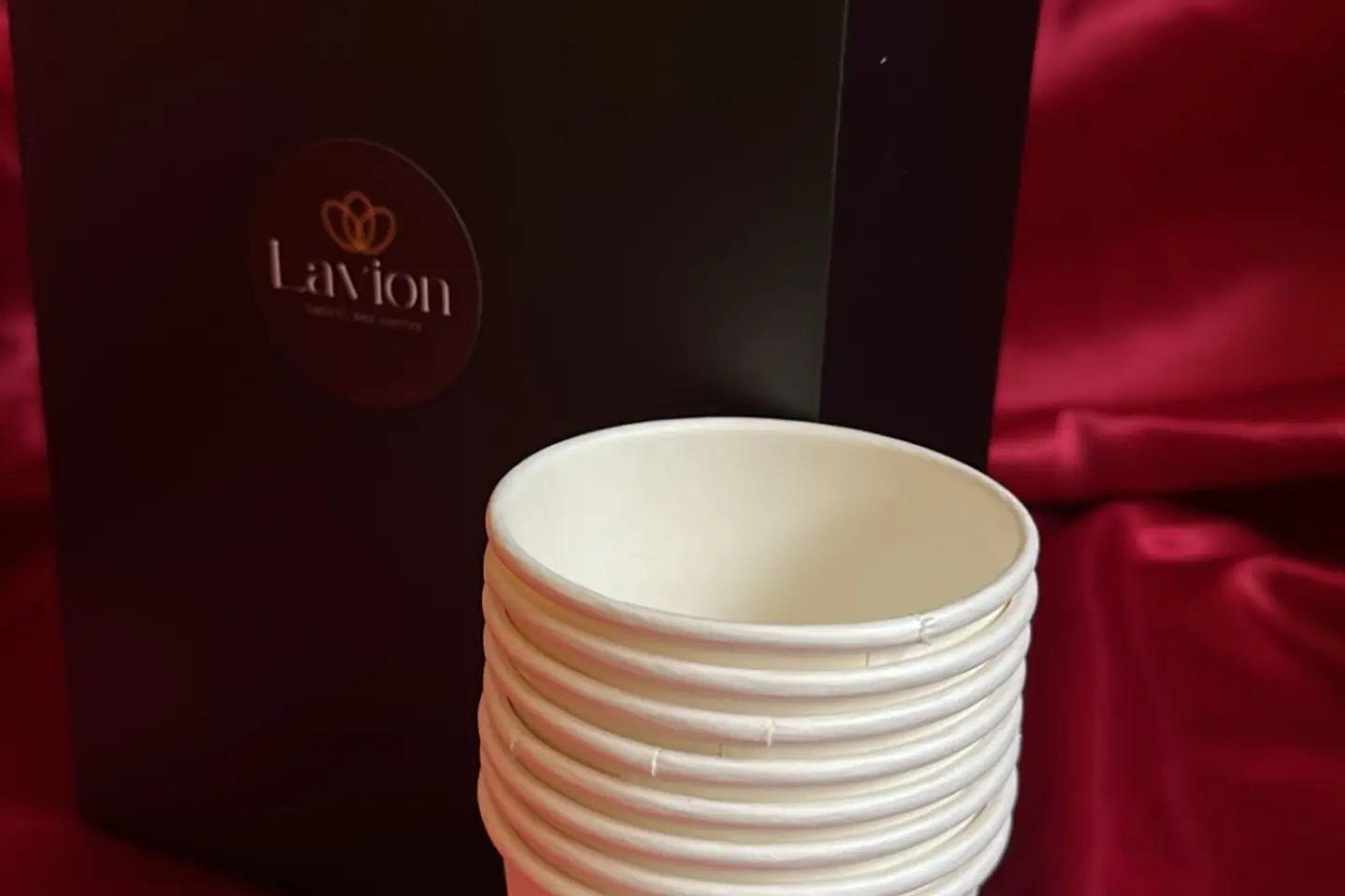 Large Black Coffee Box