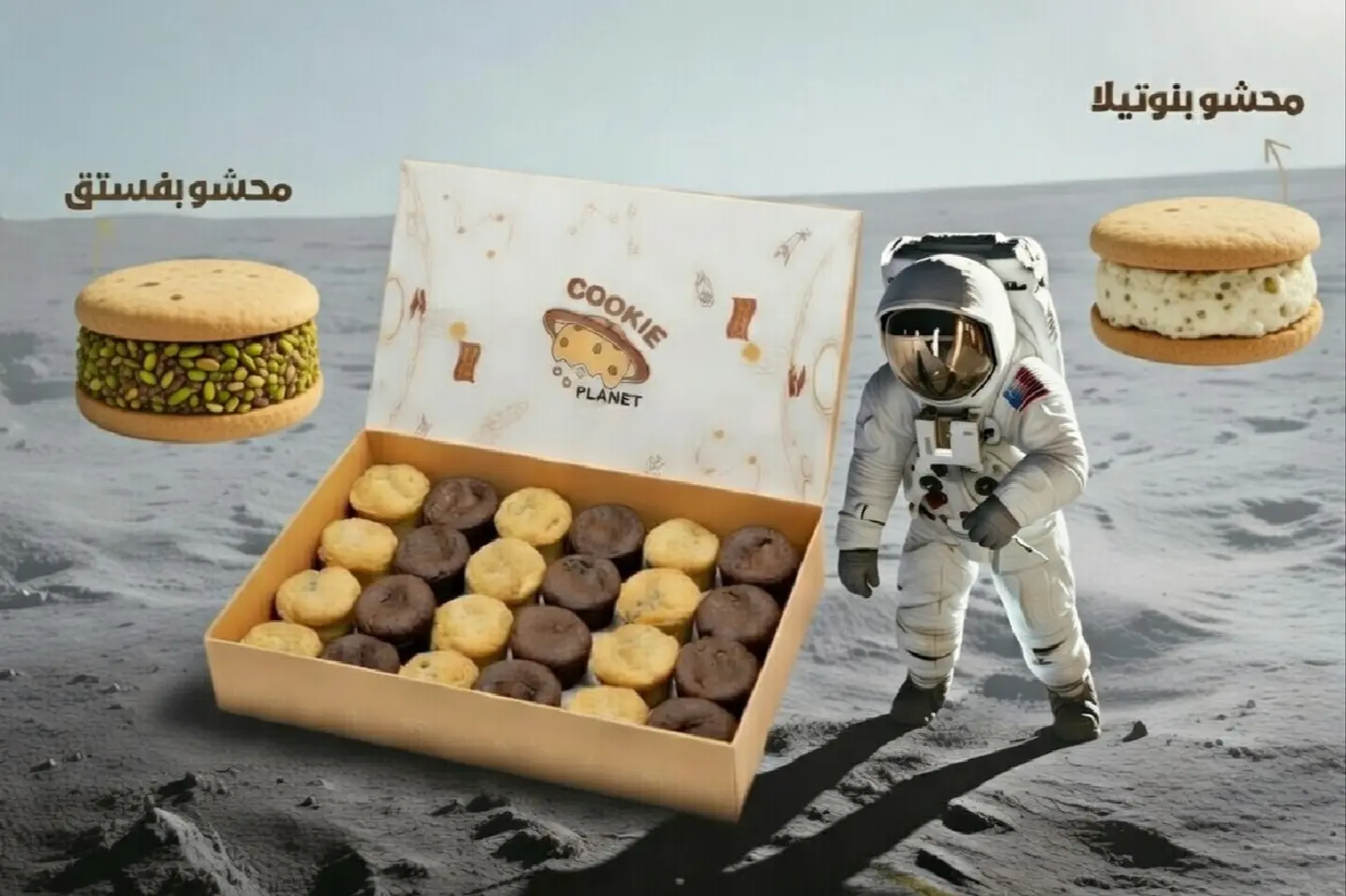 كوكيز الكوب 12 قطعة