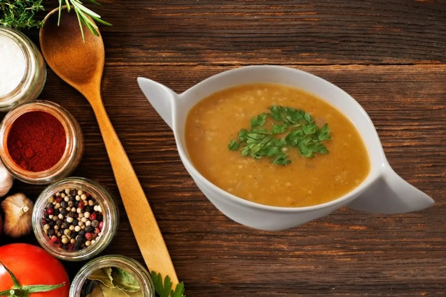 شوربة شوفان - صغير