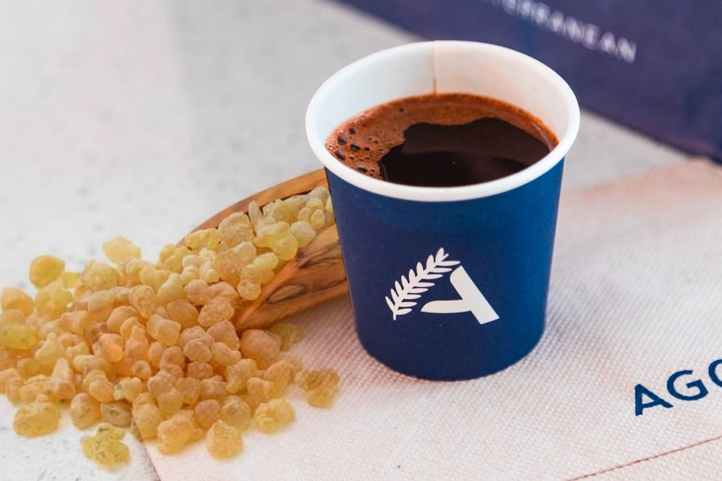 Greek Coffee With Mastica