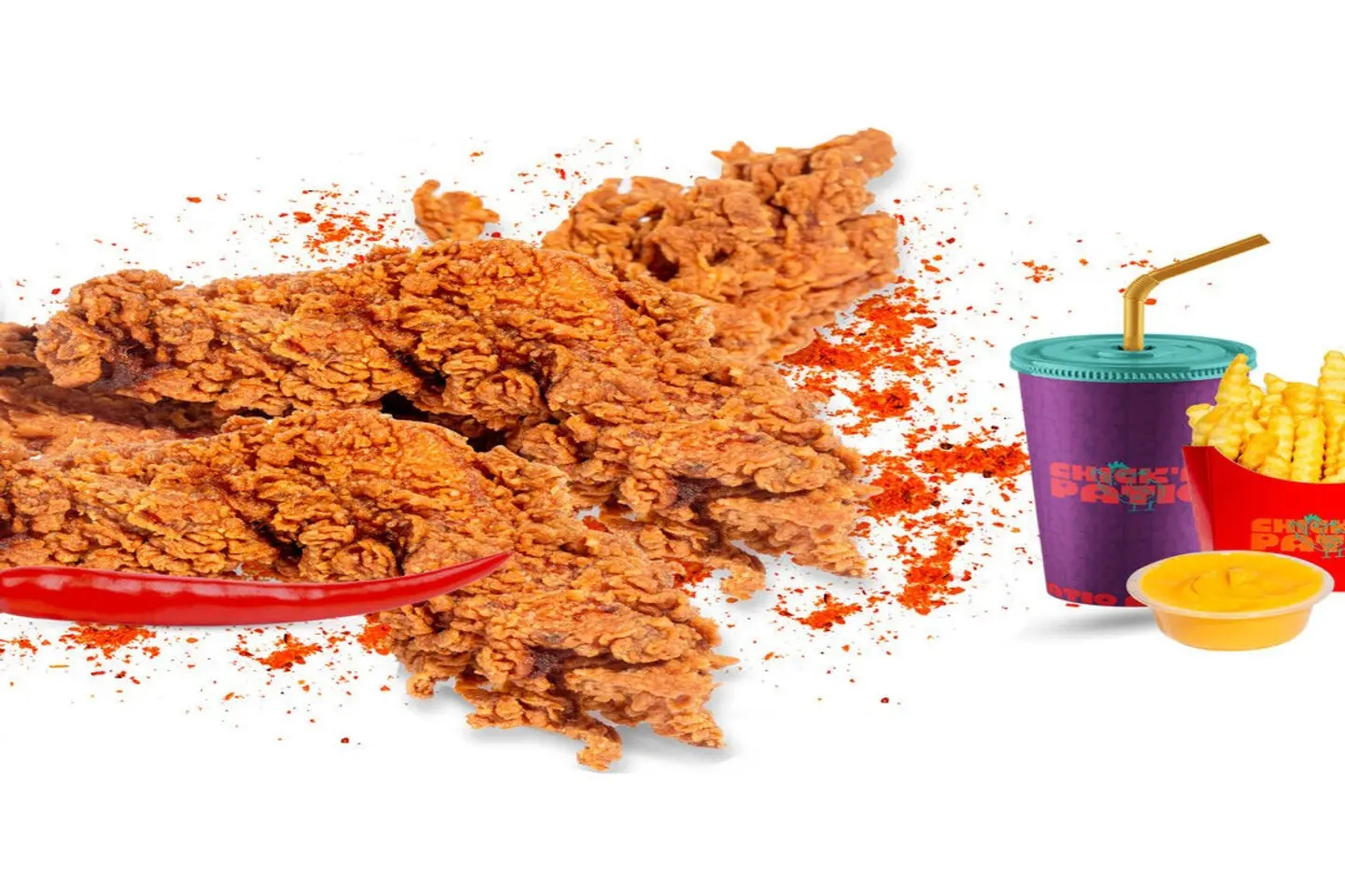 Spicy Chicken Strips Combo