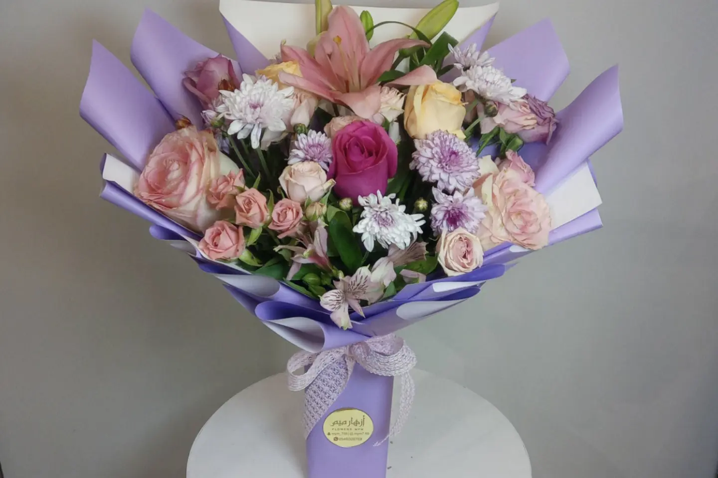 Mixed Bouquet / Pink Color / Number 3