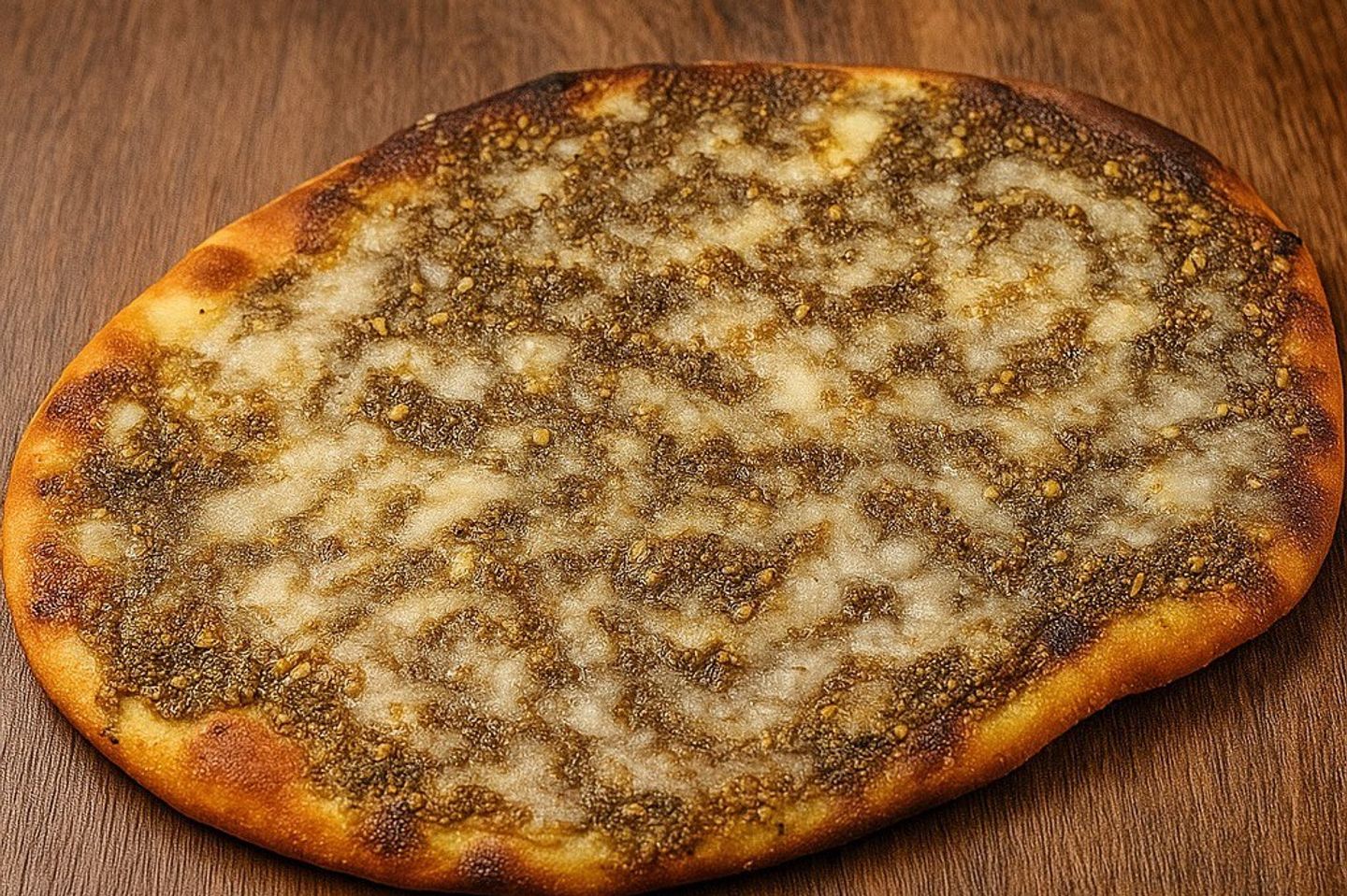 منقوشه زعتر وجبن