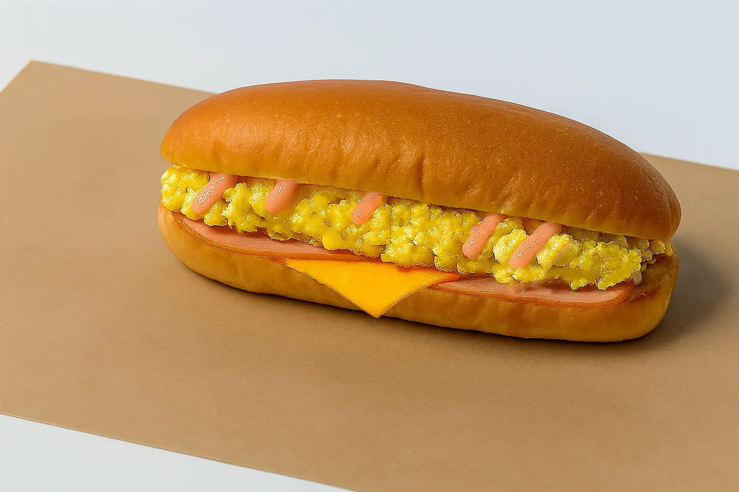 Cheesy Egg With Turkey