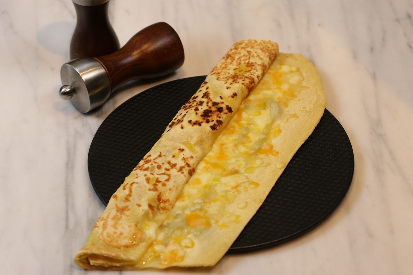 خبز الصاج بمكس أجبان
