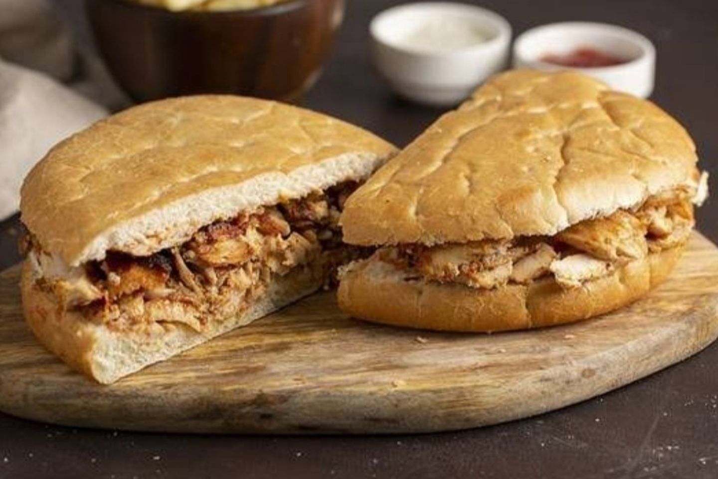 Burger Bread Shawarma