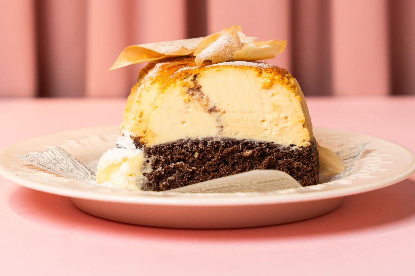 Choco Flan   Peice