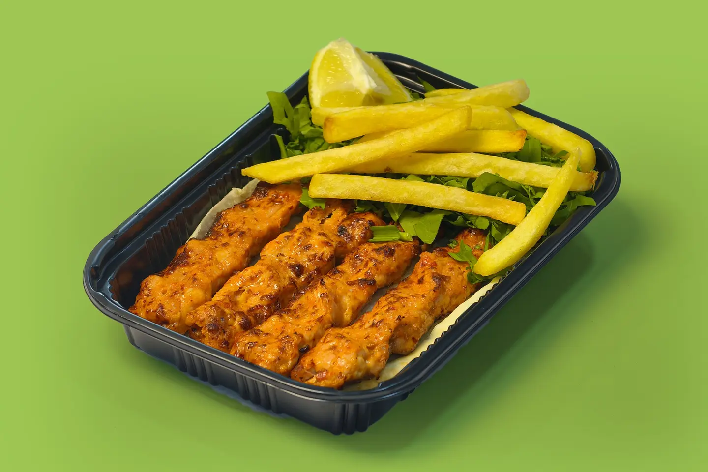 صحن كباب دجاج