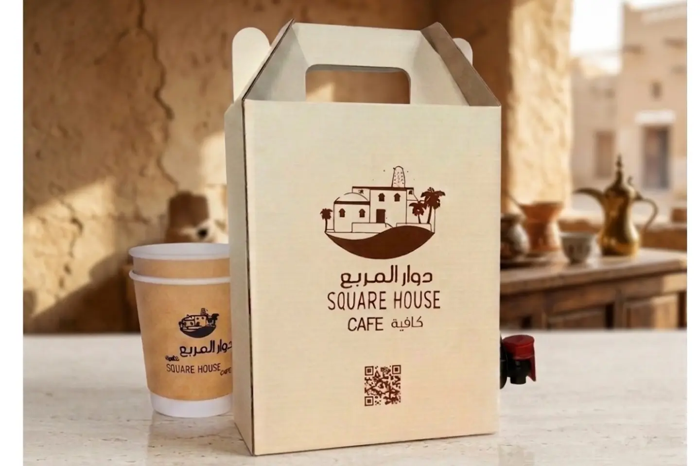 بوكس قهوة اليوم صغير