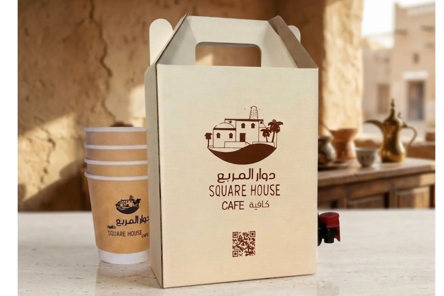 بوكس قهوة اليوم كبير