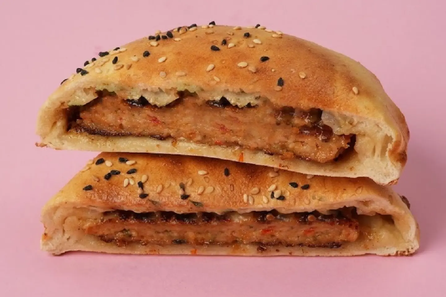 فطيره برجر دجاج