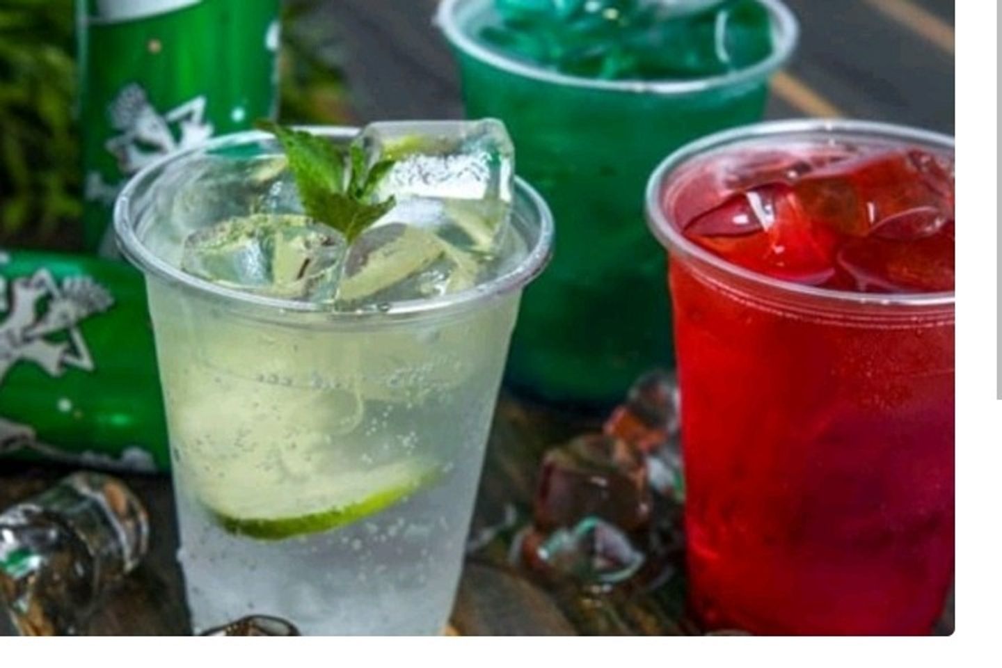 Mojito With Blueberries