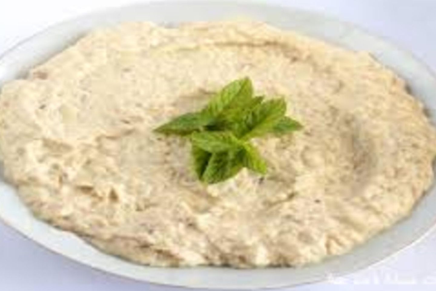طبق بابا غنوج كبير
