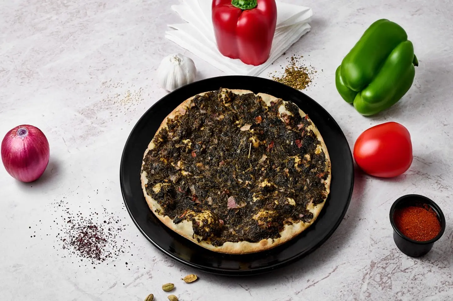 منقوشة سبانخ