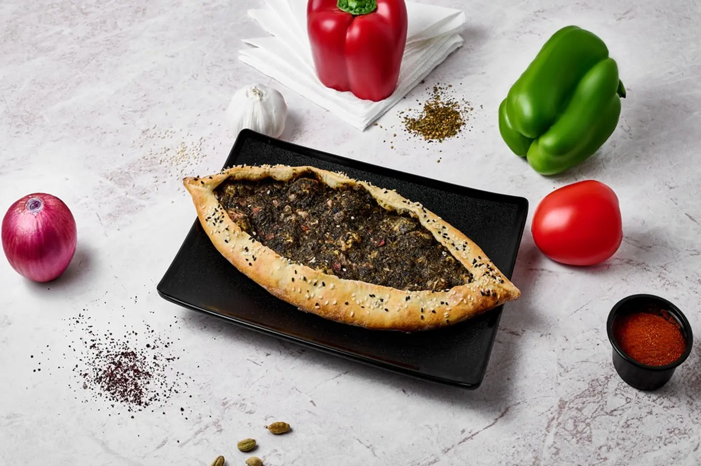 فطيرة سبانخ