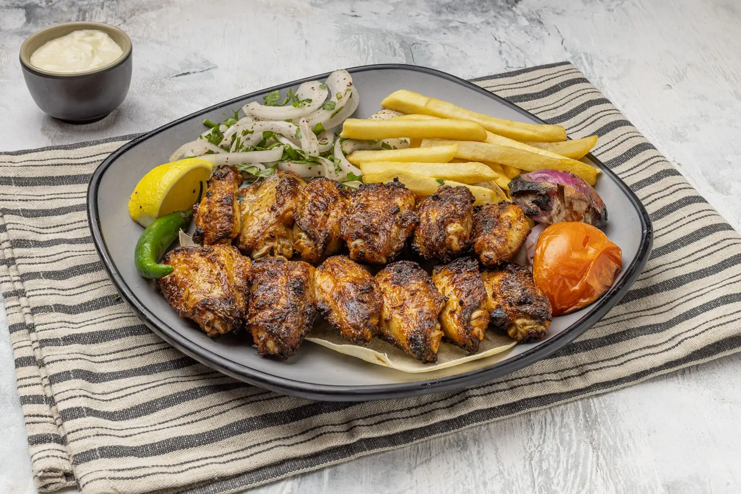 جوانح دجاج مشوية