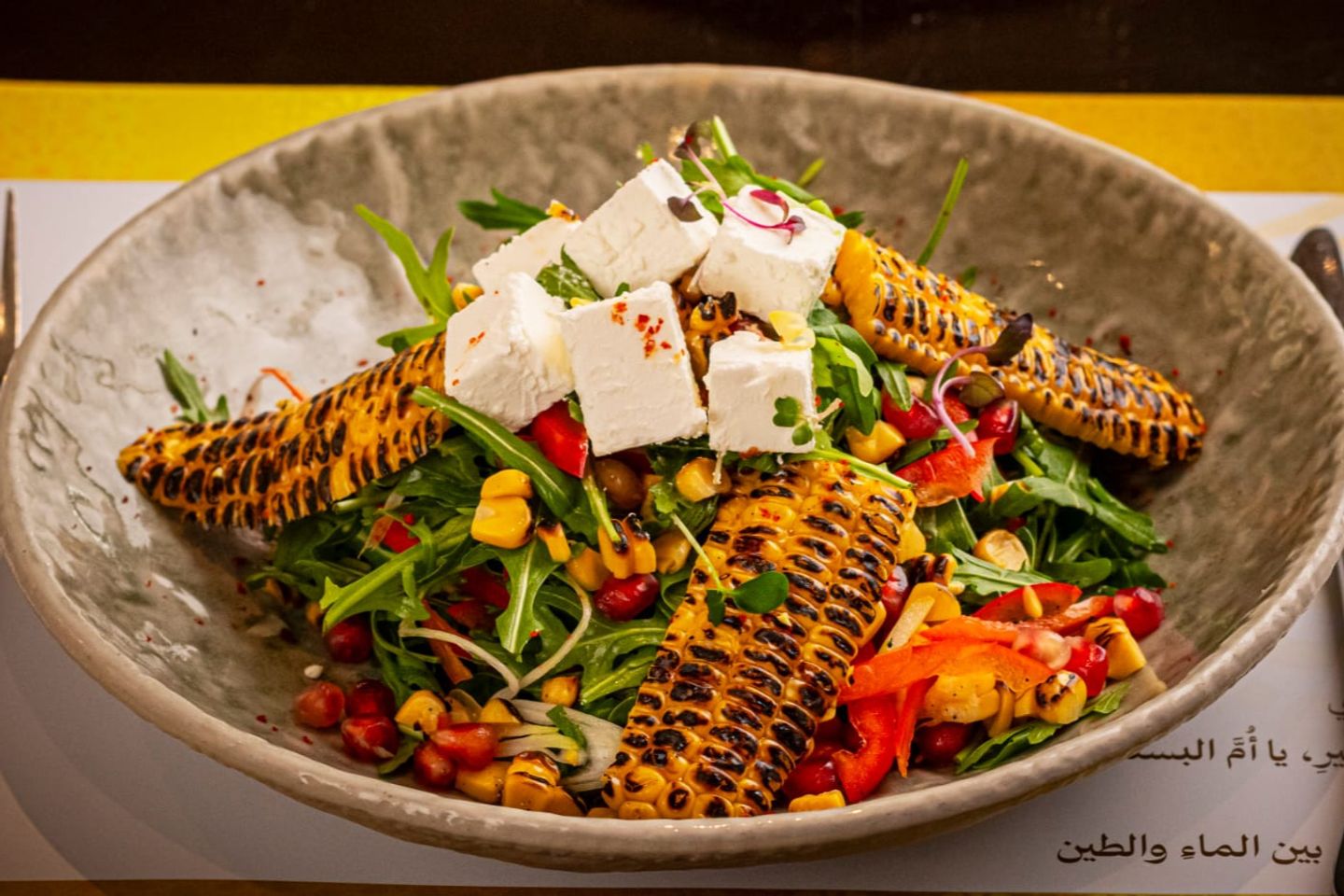 Grilled Corn Salad