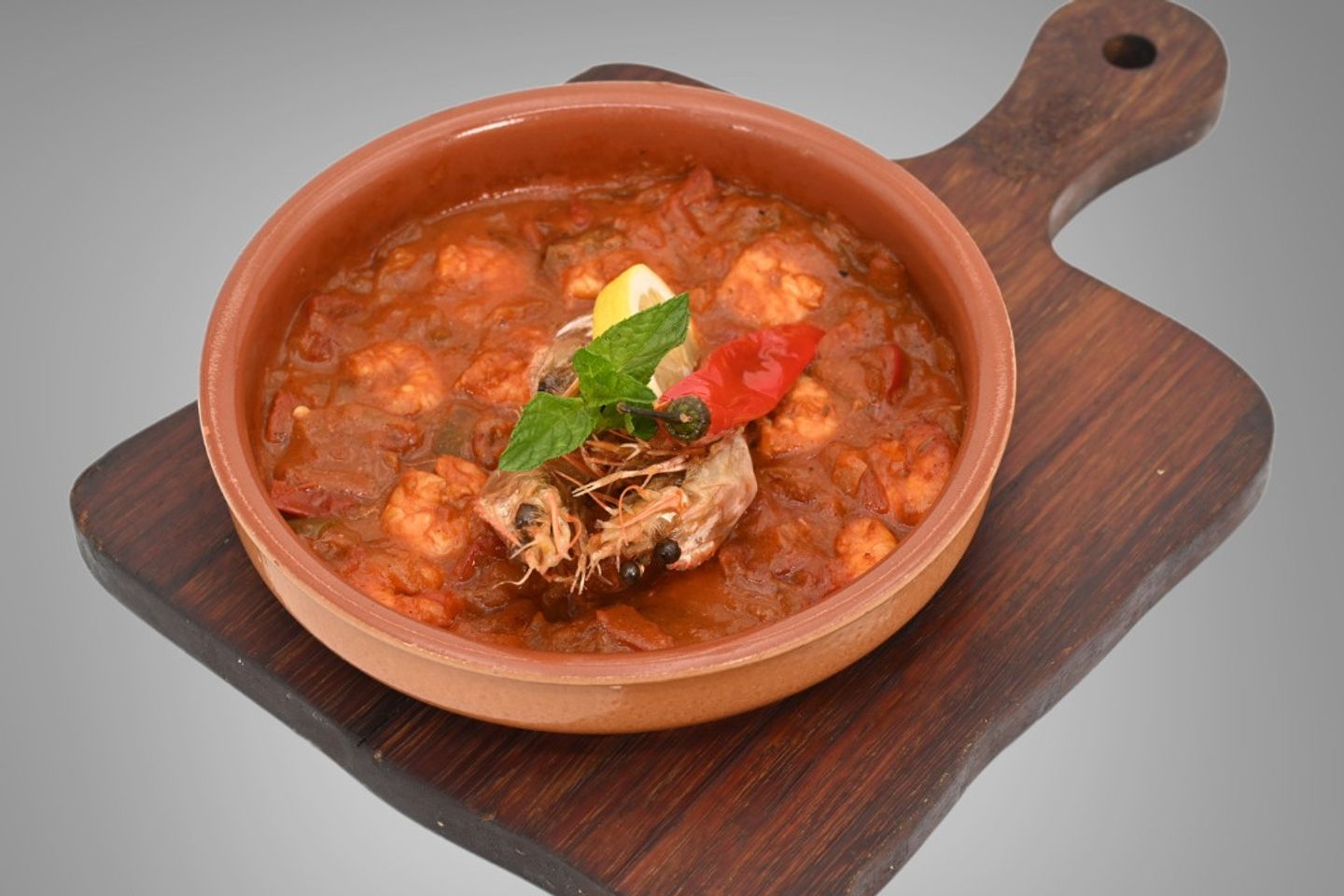 Shrimp In Clay Pot