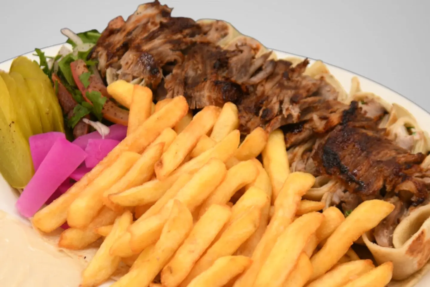 طبق كص لحم عراقي