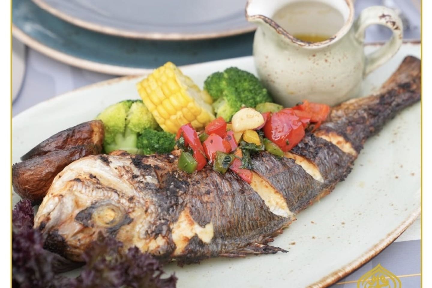 Sopreem Fish With Olive Oil And Lemon Baked