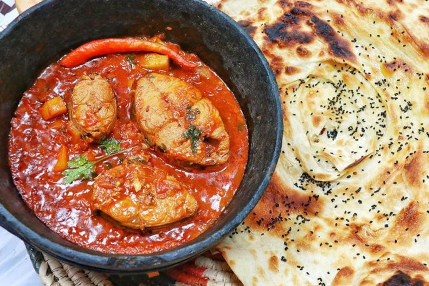 Fish Machshan With Sesame Oil