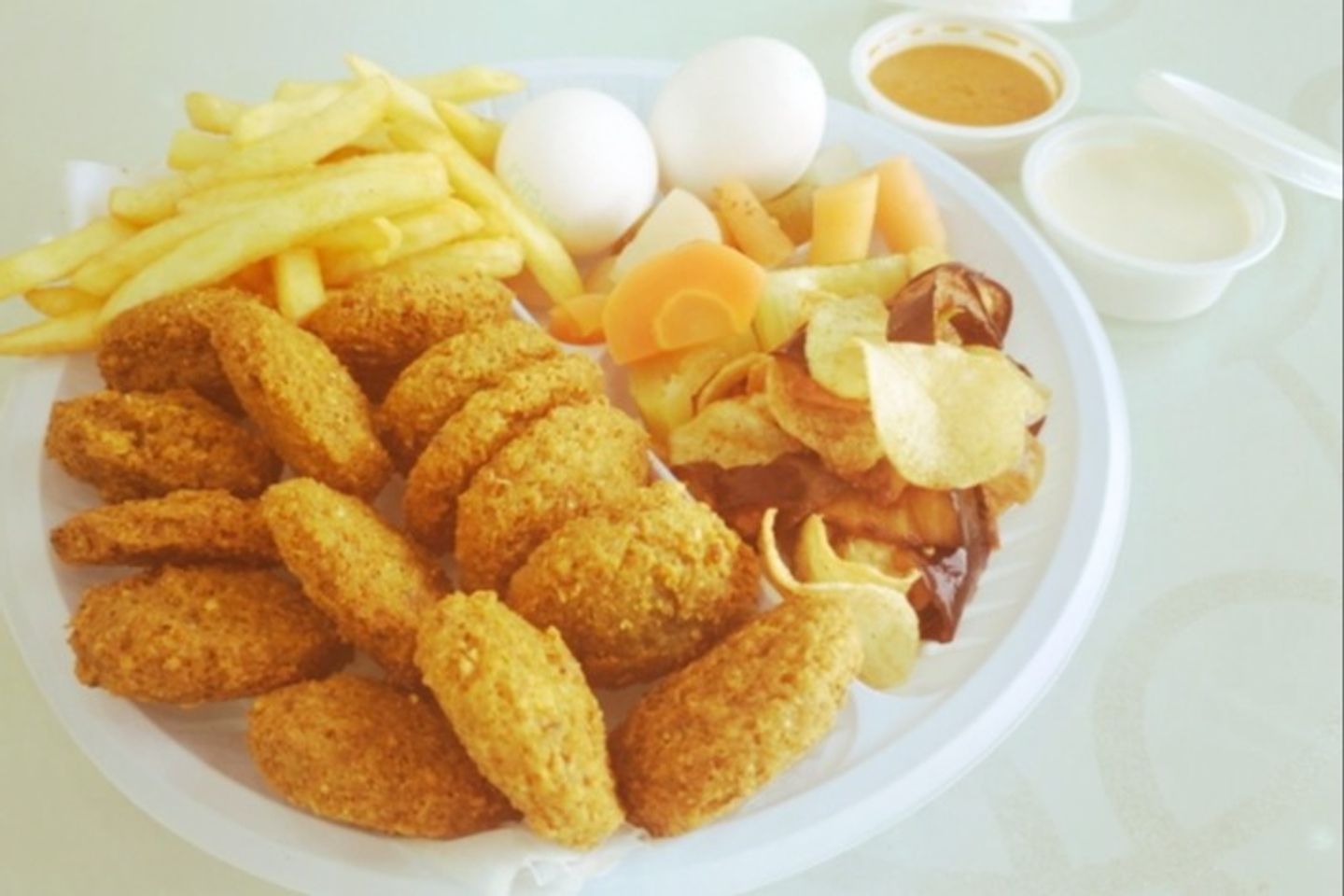 Iskender Falafel Plate